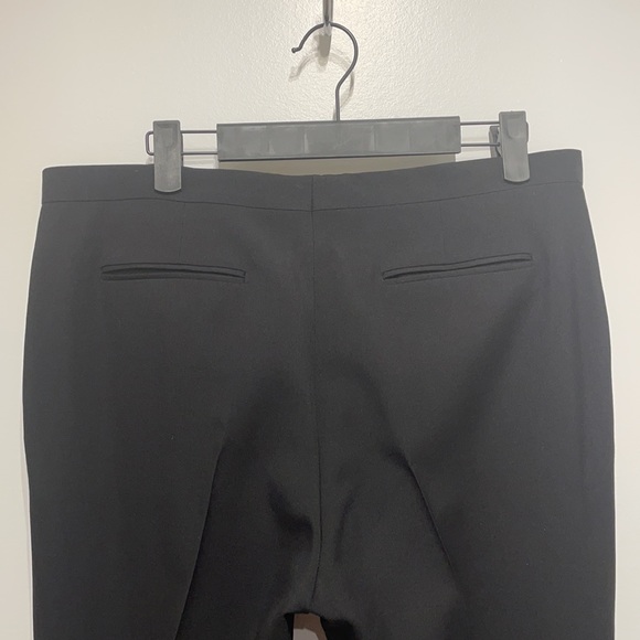 YVES ST LAURENT Black wool pants size 12  $95 - Picture 5 of 12